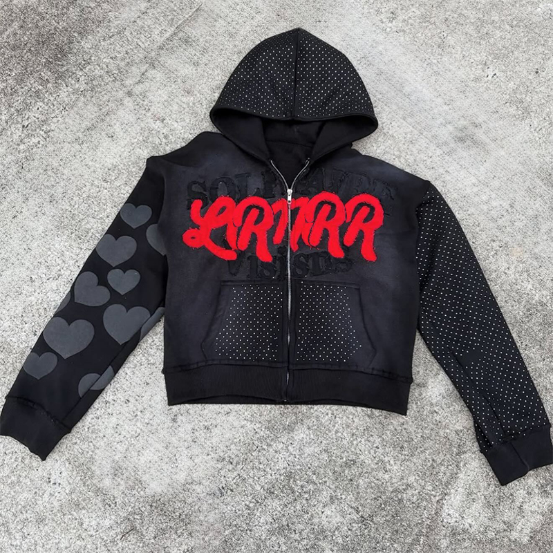 Hoodie men box cropped zip up hoodie boxie hoodie zip Hoodie men